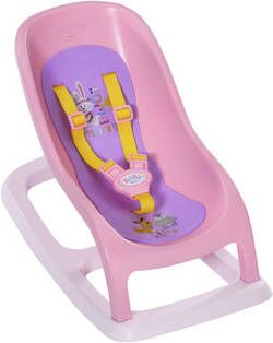 BABY born Wipstoel Babypop Meisjes 43 Cm Roze/paars