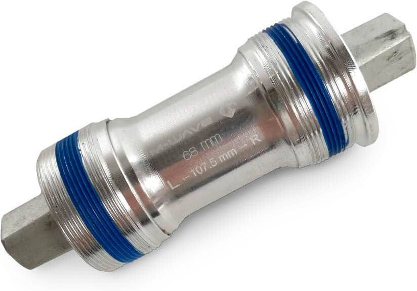 M-Wave M Wave Engelse Schroefdraad BSA 107, 5mm Trapas Zilver