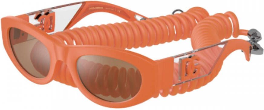 Dolce & Gabbana Zonnebril Dg6174 , Oranje, Dames