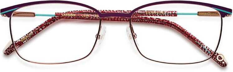 Etnia Barcelona Larimar Cubx Optical Frame , Rood, Dames