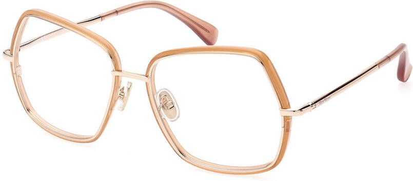 Max Mara Mm5076 028 Optical Frame , Oranje, Dames