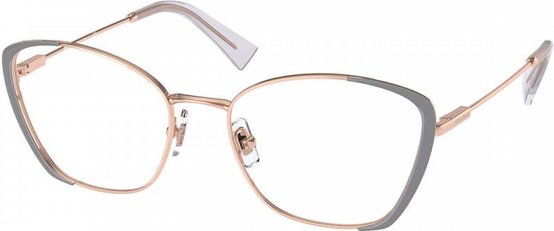 Miu Glazen MU 51Uv 01Z1O11 , Grijs, Dames