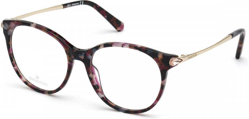 Swarovski Sk5372 055 glazen , Bruin, Dames