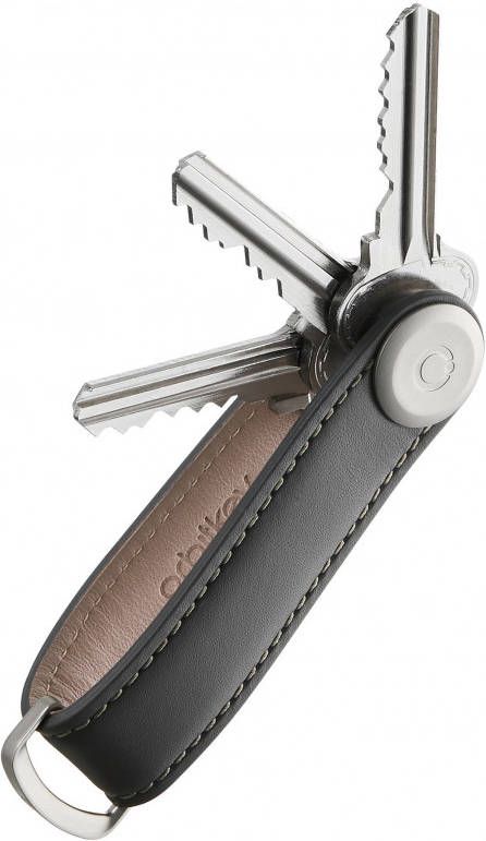 Orbitkey-Sleutelhangers-Leather Orbitkey 2.0-Grijs