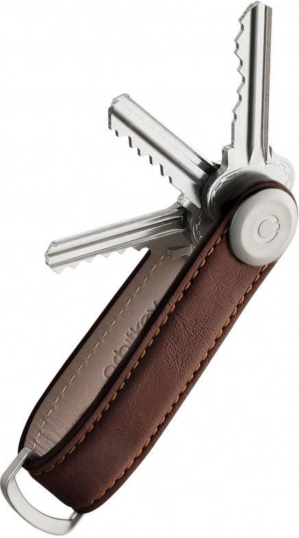 Orbitkey-Sleutelhangers-Leather Orbitkey 2.0-Grijs
