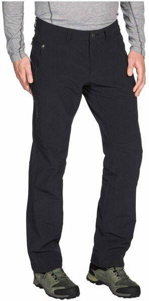 Vaude Strathcona Warm Pants Regular Broek Zwart/Donkergrijs