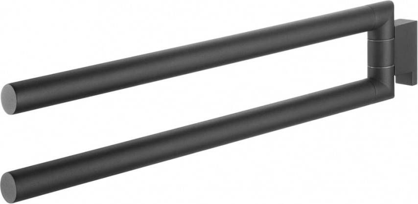 Tiger Handdoekrek 2 armig Bold Metaal Zwart