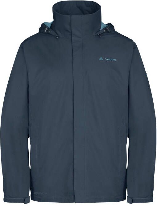 VAUDE regenjas Escape donkerblauw